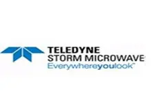 A logo of teledyne storm microwave